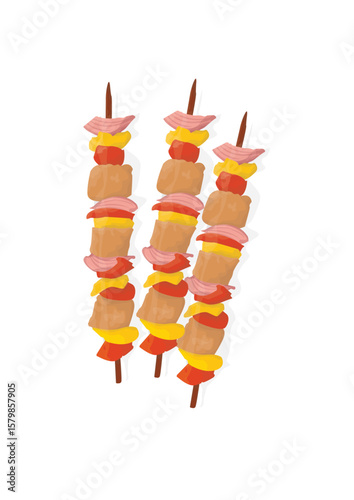 satay on New Year's