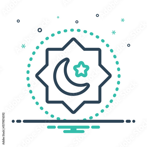 Mix icon for religion