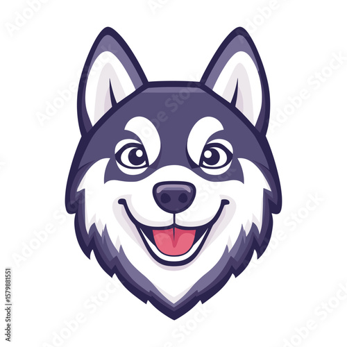 Siberian Husky husky dog expression vector