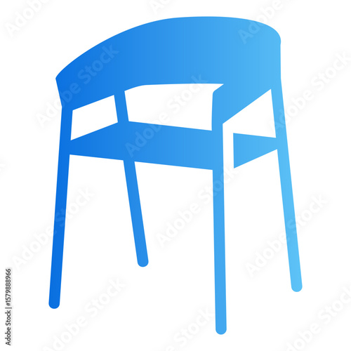 chair Gradient icon