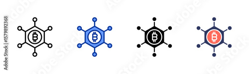 Decentralized icon sheet multiple style collection