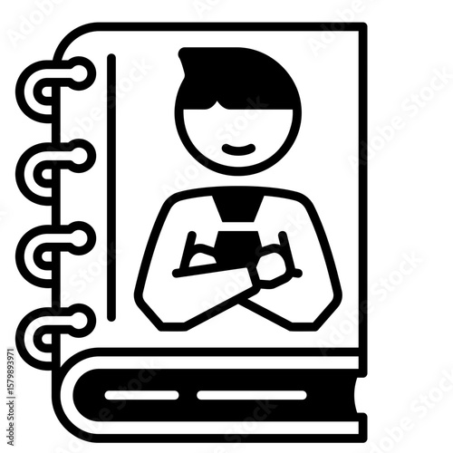 Employee Handbook Guideblack fills black fill Icon