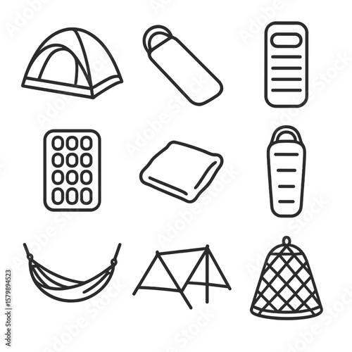 Icon net tarp sleeping bug bivy outdoor liner shelter pad vector gear