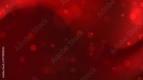 Warm and Dreamy red bokeh background animation, perfect for Valentine's Day, Christmas, romantic videos, holiday celebrations, or elegant parties.