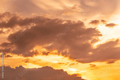 background of the rising sun