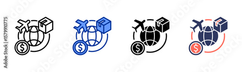 Free Trade icon sheet multiple style collection
