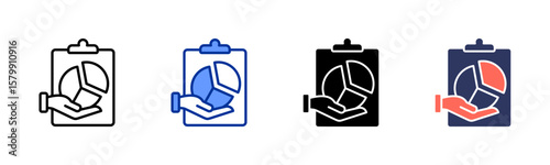 Quota icon sheet multiple style collection