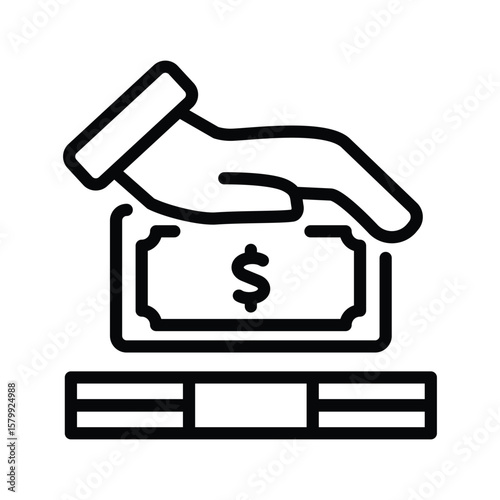 Protecting money savings, finance security concept, wealth management, safe investment, financial insurance, financial advisor, guarding financial assets, hand shielding money.