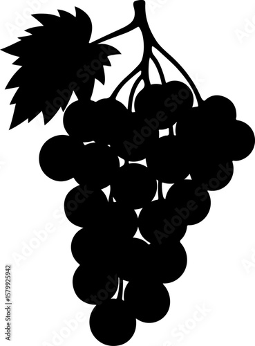 bunch of grapes, grape, fruit, vine, leaf, bunch, grapes, food, wine, berry, vector, ripe, plant, illustration, branch, nature, grapevine, autumn, green, sweet, agriculture, fresh, harvest, juicy, hea
