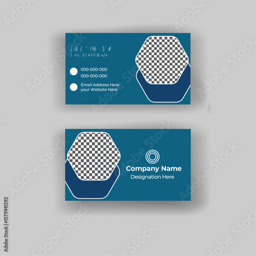 Modern creative business card design template and Elegant Professional Business Card and Attractive Business Card Template Design.