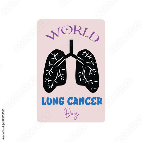 World Lung Cancer Day Sign