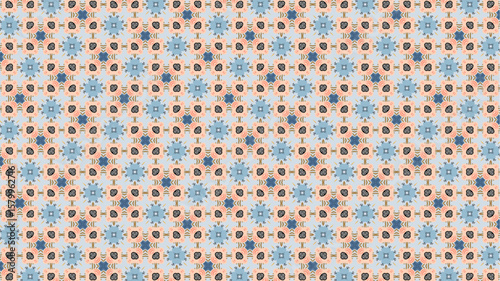 Seamless pattern Vector illustration great for fabric and textile.