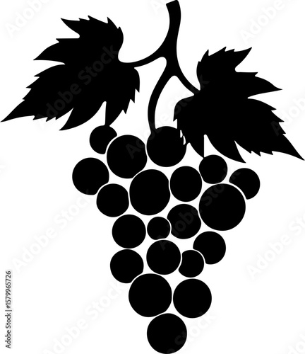 bunch of grapes vector illustration, grape, fruit, vine, leaf, grapes, wine, food, bunch, vector, illustration, branch, nature, ripe, plant, grapevine, berry, sweet, design, vineyard, harvest, fresh, 