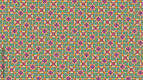  Seamless pattern Vector illustration great for fabric and textile.