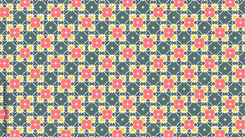  Seamless pattern Vector illustration great for fabric and textile.