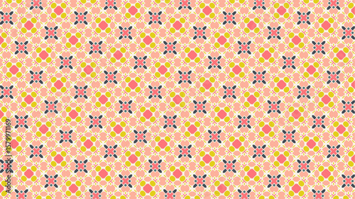  Seamless pattern Vector illustration great for fabric and textile.
