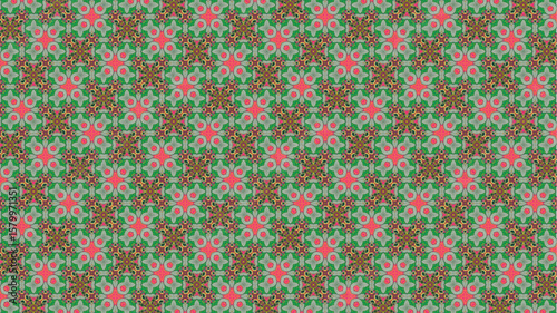  Seamless pattern Vector illustration great for fabric and textile.