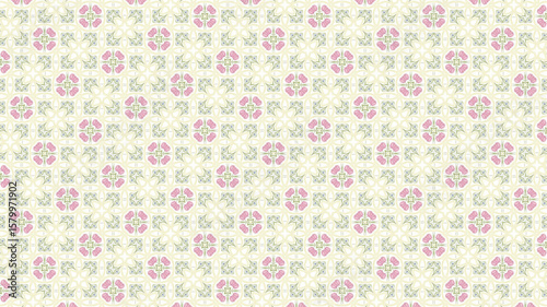  Seamless pattern Vector illustration great for fabric and textile.