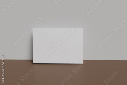 Blank Elegant Certificate Mockup