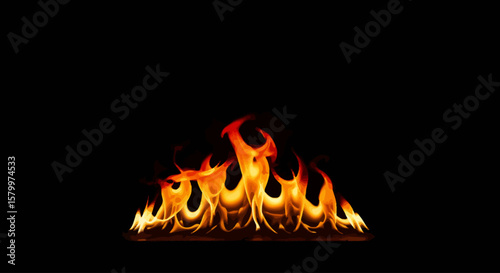 Vibrant Cartoon Flame Icons Collection