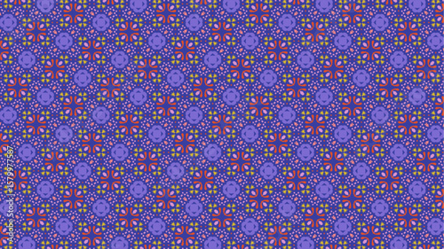 Seamless pattern design great for fabric and wall decor.