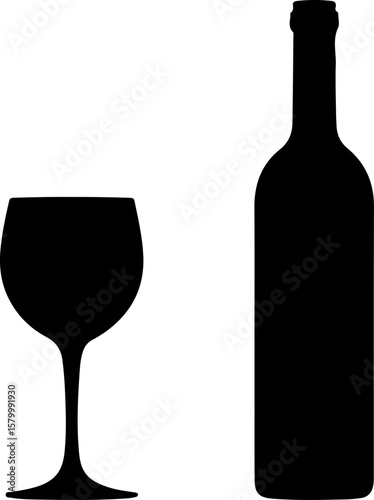 bottle and glass, wine, bottle, glass, alcohol, drink, red, isolated, wineglass, beverage, white, red wine, liquid, celebration, bar, wine bottle, restaurant, food, winery, drinks, white wine, green, 