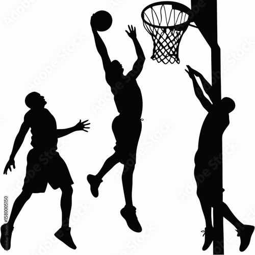A High-Flying Moment of Grit, Grace, and Competitive Fire as Players Collide in the Electric Pursuit of Victory on the Court