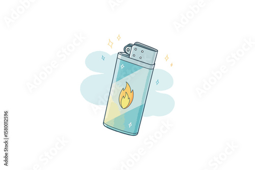 Lighter cool vector on white background.03