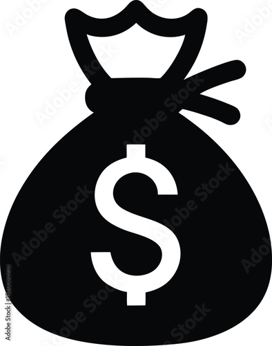 A vector illustration of a yin yang symbol, a business concept design