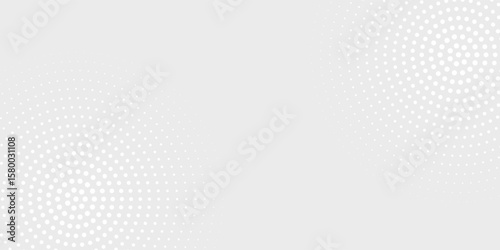 Dot white gray wave light technology texture background. Abstract big data digital concept modern arts dotted