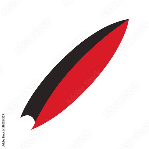 Minimalist board silhouette ideal for educational or presentation visual mockups
