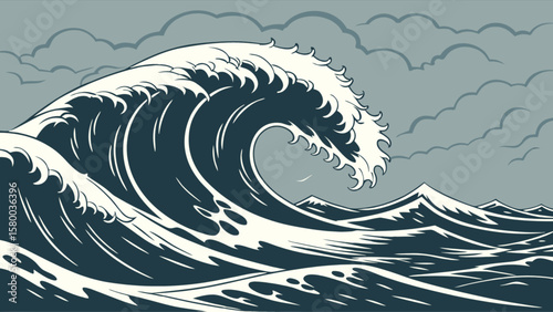 Ocean wave vector design