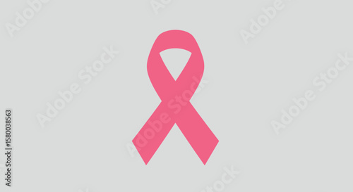 Pink Ribbon for Breast Cancer Awareness