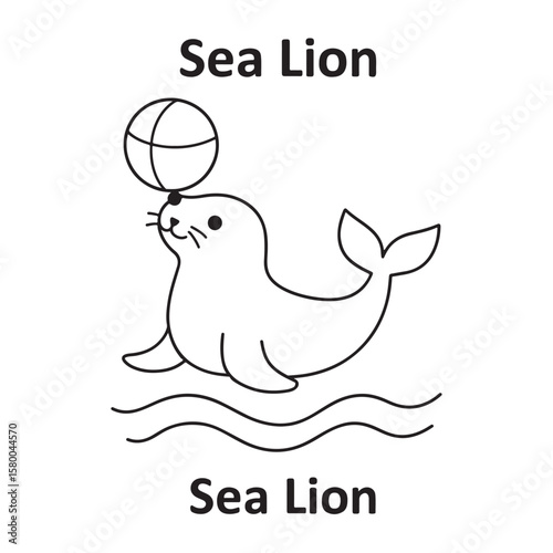 Cute Ocean Animals Vector Set And Underwater Sea Creatures Collection