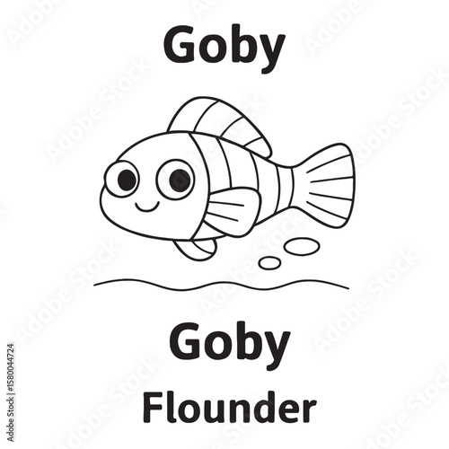 Cute Ocean Animals Vector Set And Underwater Sea Creatures Collection