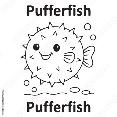 Cute Ocean Animals Vector Set And Underwater Sea Creatures Collection