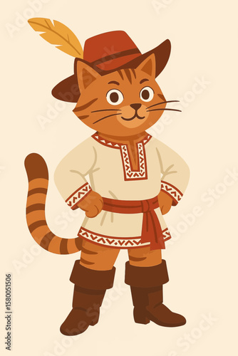 Puss in Boots from Slavic fairy tales