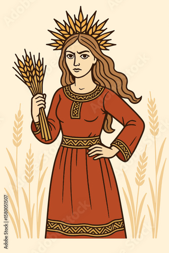 Polyanitsa, the fiery maiden