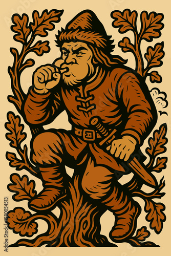 Nightingale the Robber from Slavic fairy tales