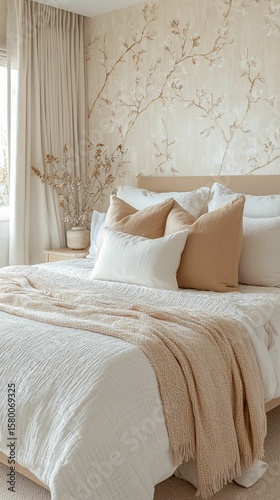 Cozy and Elegant Bedroom with Neutral Tones