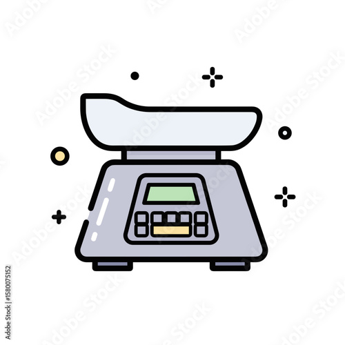 Baby Weight Scale Icon