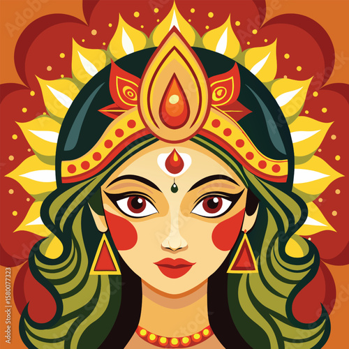 hindu god cartoon illustration
