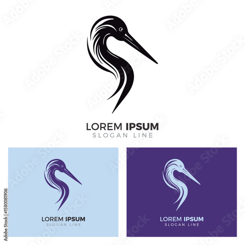 Vector Kingfisher Logo Collection.