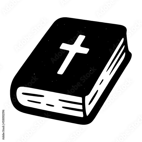 Holy scripture icon illustration vector