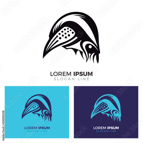 Cuttlefish Simple Logo Design.