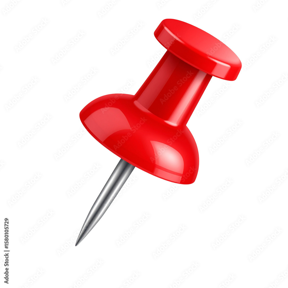 Cartoon Vector Red Push Pin PNG Stuck on Surface | Office Stationery Illustration | Transparent Background Clipart for Notes, Maps, Reminders, Planning Boards, and School or Work Projects Cartoon Vector Red Push Pin PNG Stuck on Surface | Office Stationery Illustration | Transparent Background Clipart for Notes, Maps, Reminders, Planning Boards, and School or Work Projects