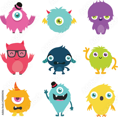 kids monster collection