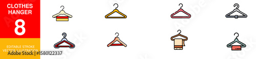 Clothes Hanger Vector Icon