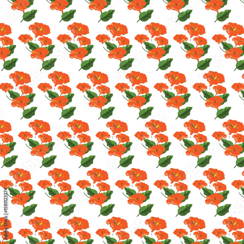 seamless pattern with flowers
