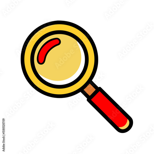 Magnifying Glass Vector Icon